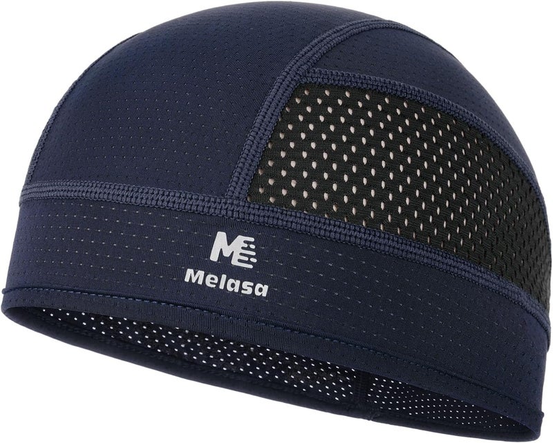 MELASA Cooling Skull Caps Helmet Liner, Lightweight Mesh Under Helmet Cycling Motorcycle Hard Hat Sweat Liner for Men Women - Image 1